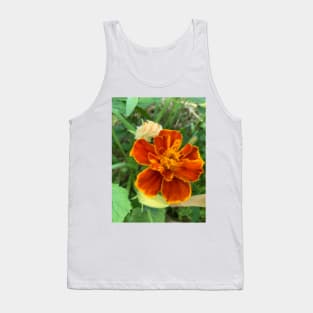 Rusty Orange Marigold Tank Top